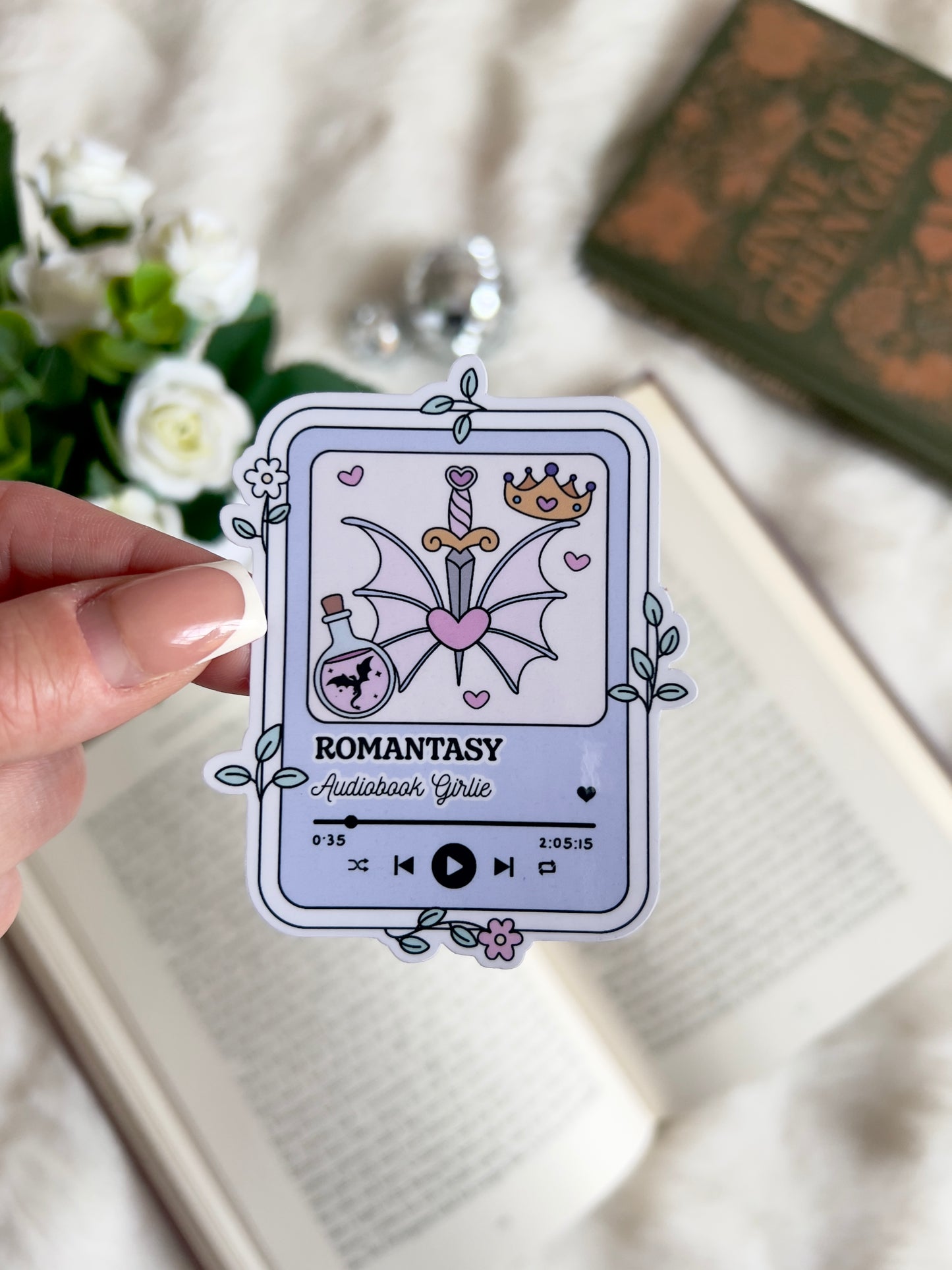 Romantasy Audiobook Sticker