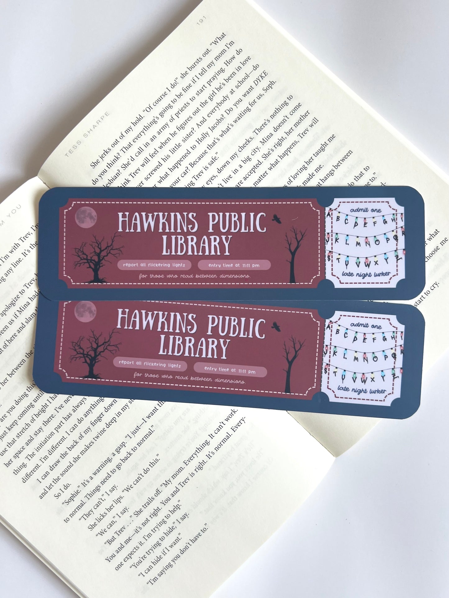 Hawkins Public Library Bookmark