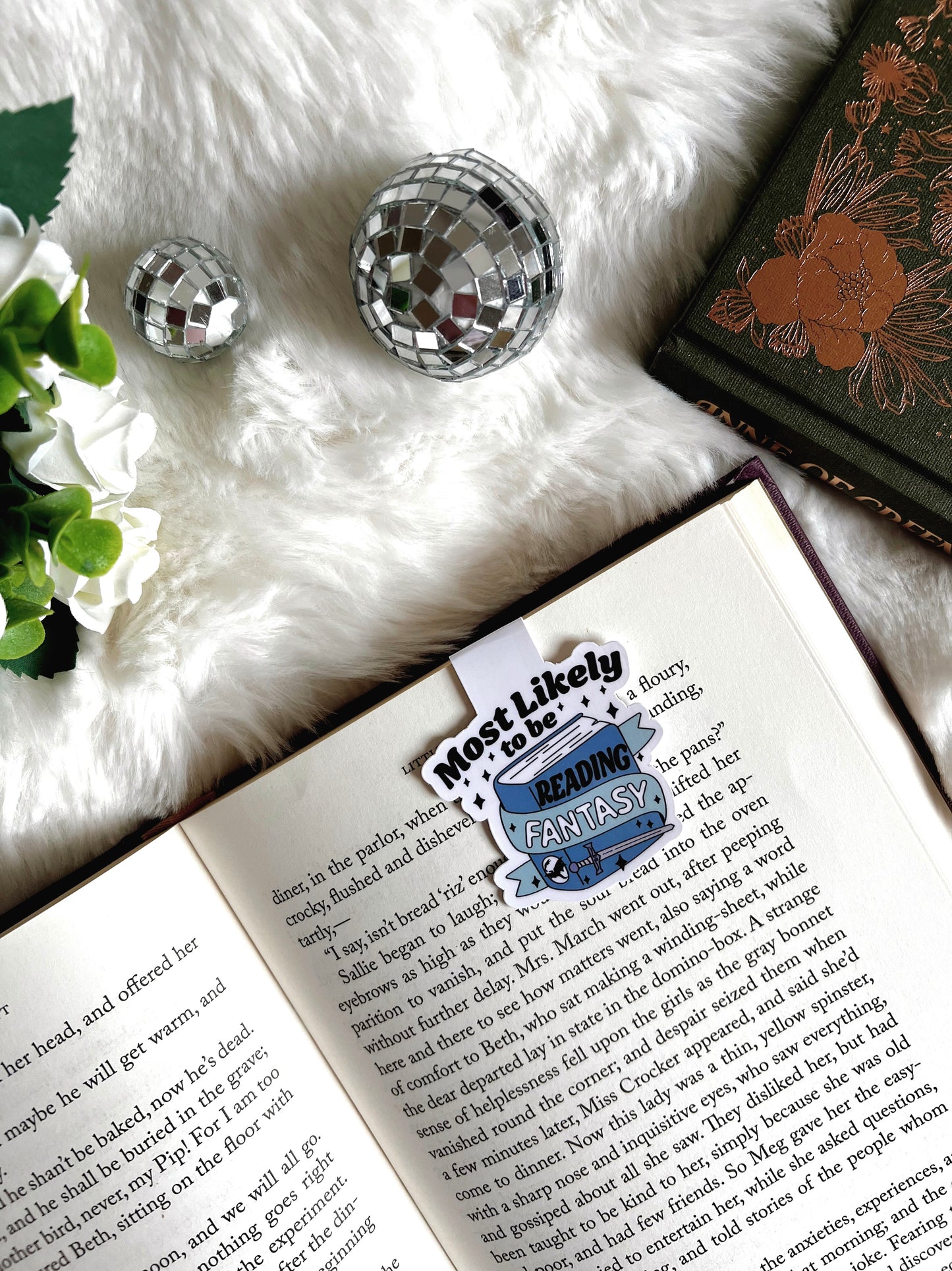 Most Likely to be Reading Fantasy Magnetic Bookmark