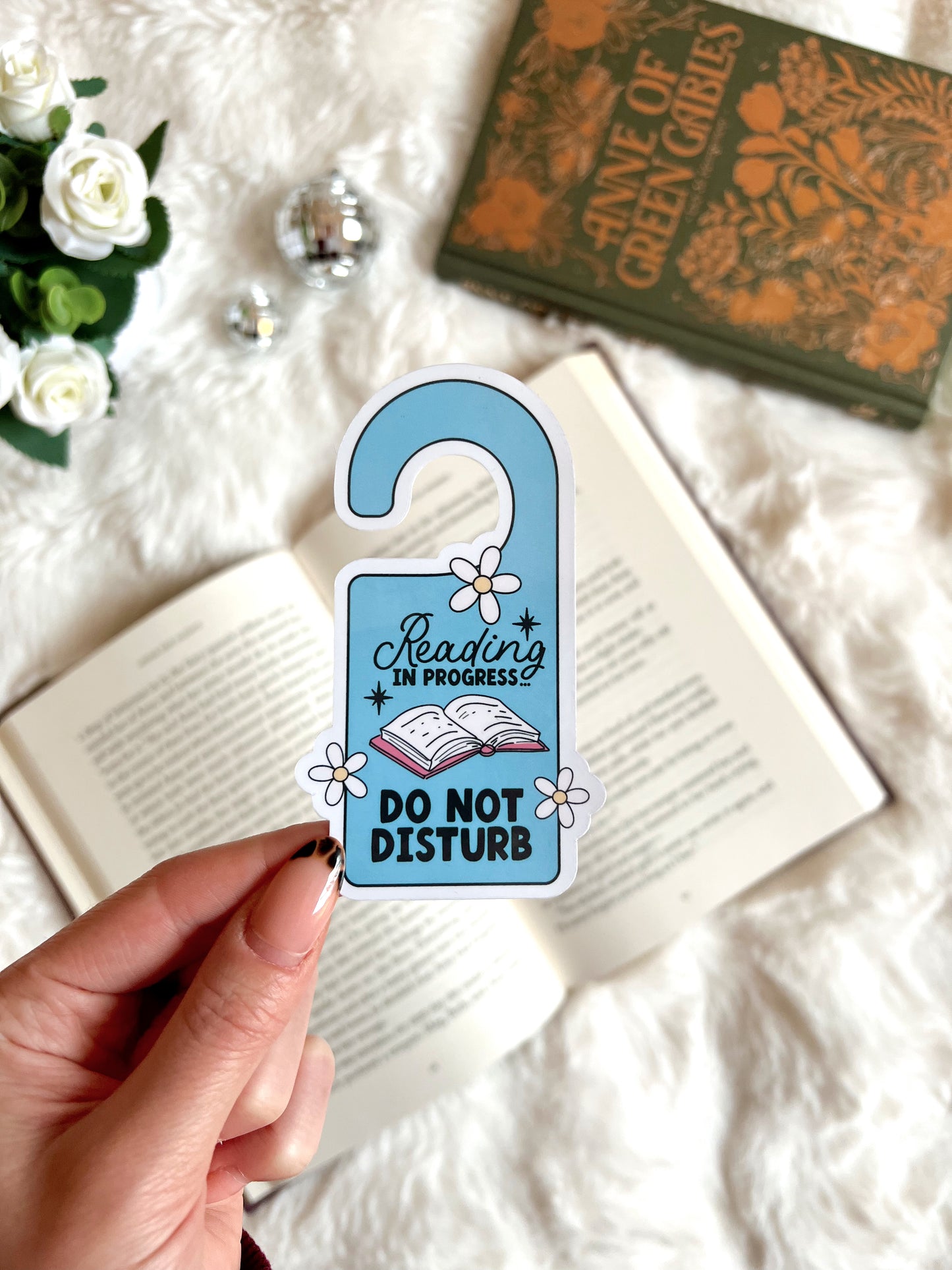 Reading In Progress Sticker