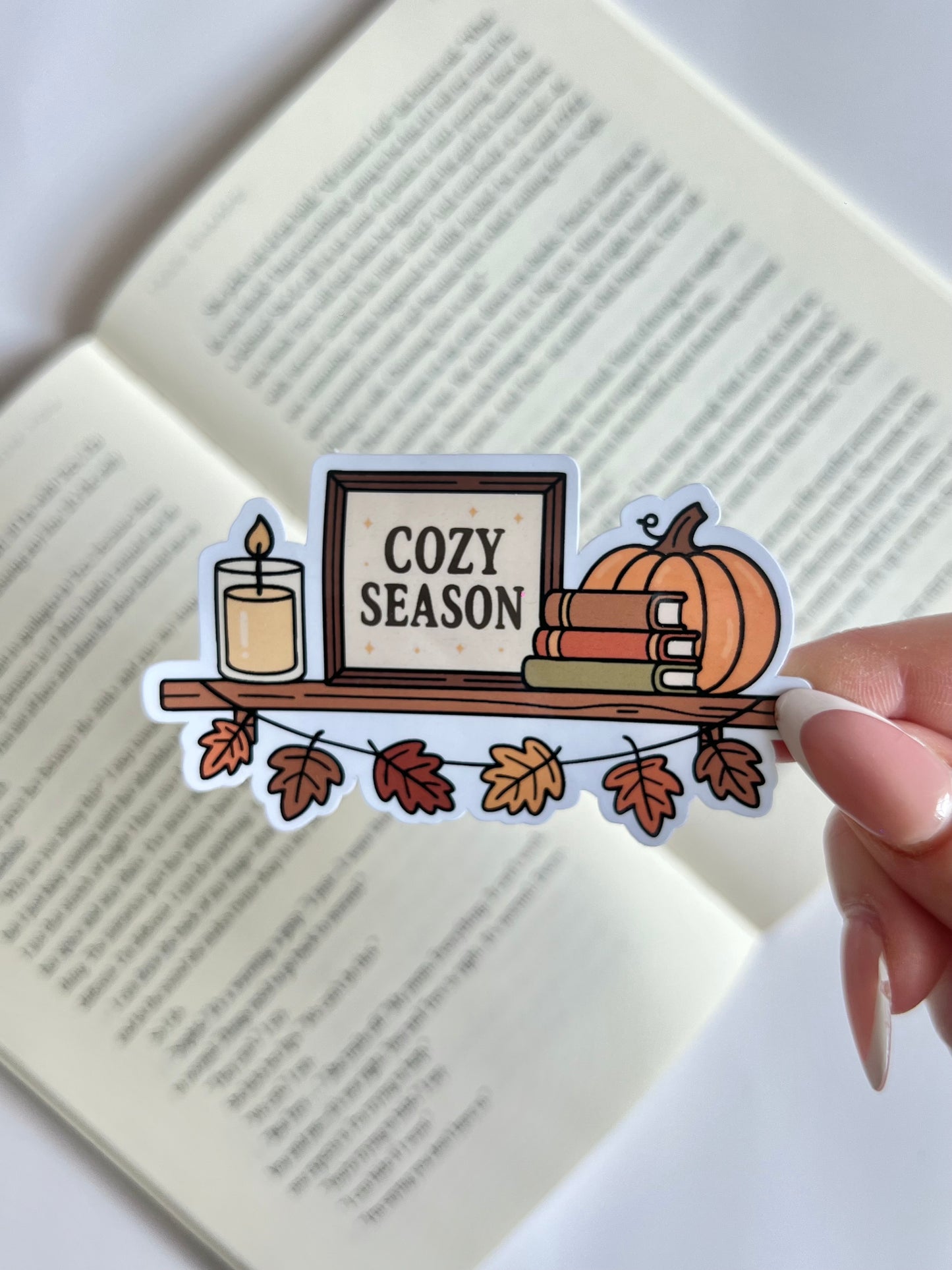 Cozy Season Shelf Sticker