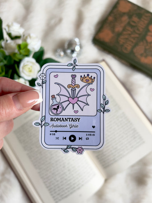 Romantasy Audiobook Sticker