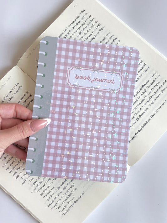 Plaided Pink Book Journal Insert