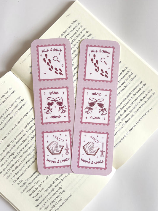Mystery Lover Stamps Bookmark
