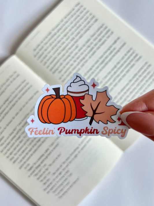 Feeling Pumpkin Spicy Sticker