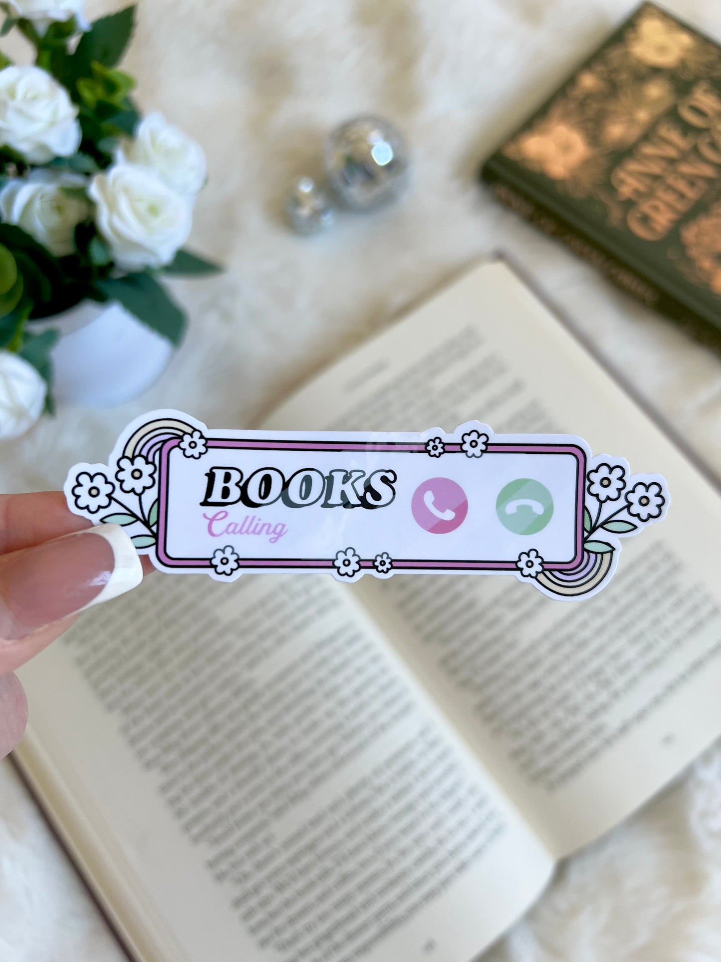 Books are Calling Sticker