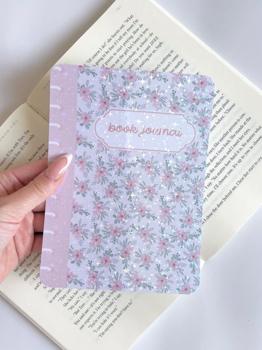 Floral Pink Book Journal Insert