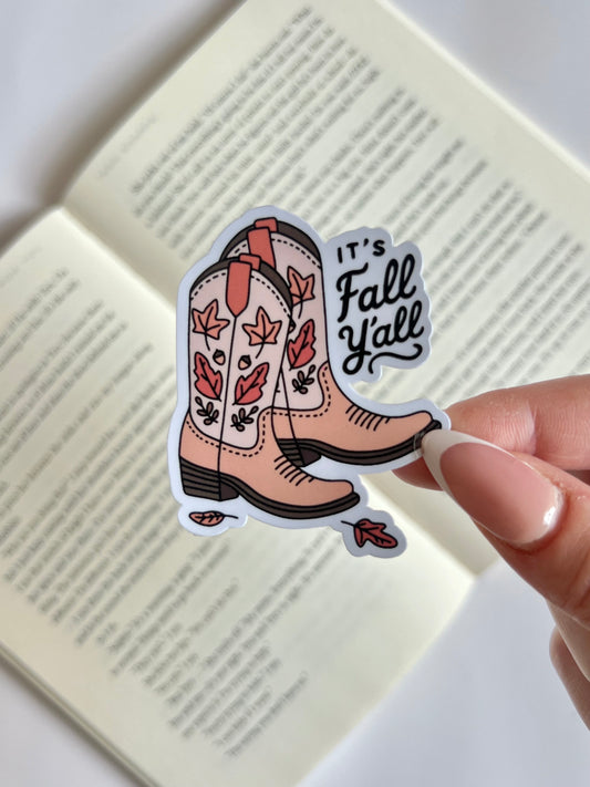 It's Fall Y'all Sticker