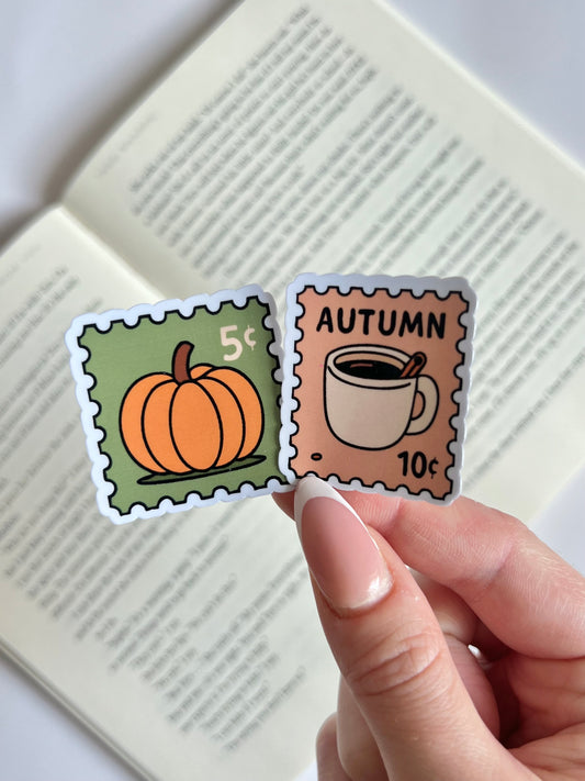 Autumn Cute Stamps Sticker
