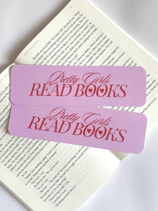 Pretty Girls Read Books Bookmark